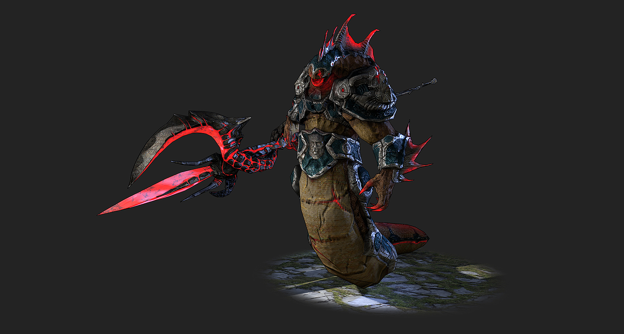 2644个面打造次时代渔人（图ZMTkwMjI3MzI=） - 人物/生物 - 站酷设计师Adam_陈原创素材 - 站酷ZCOOL