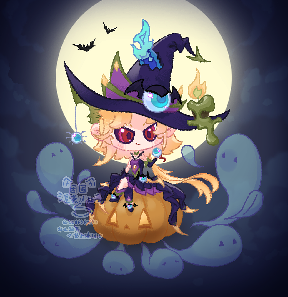 摸了我oc万圣村魔药女巫的Q插