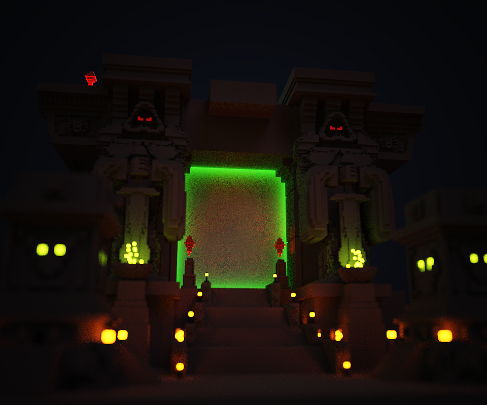 Magicavoxel三维建模渲染练习（图ZMjQwODA0NTUy） - 场景 - 站酷设计师simon222原创素材 - 站酷ZCOOL