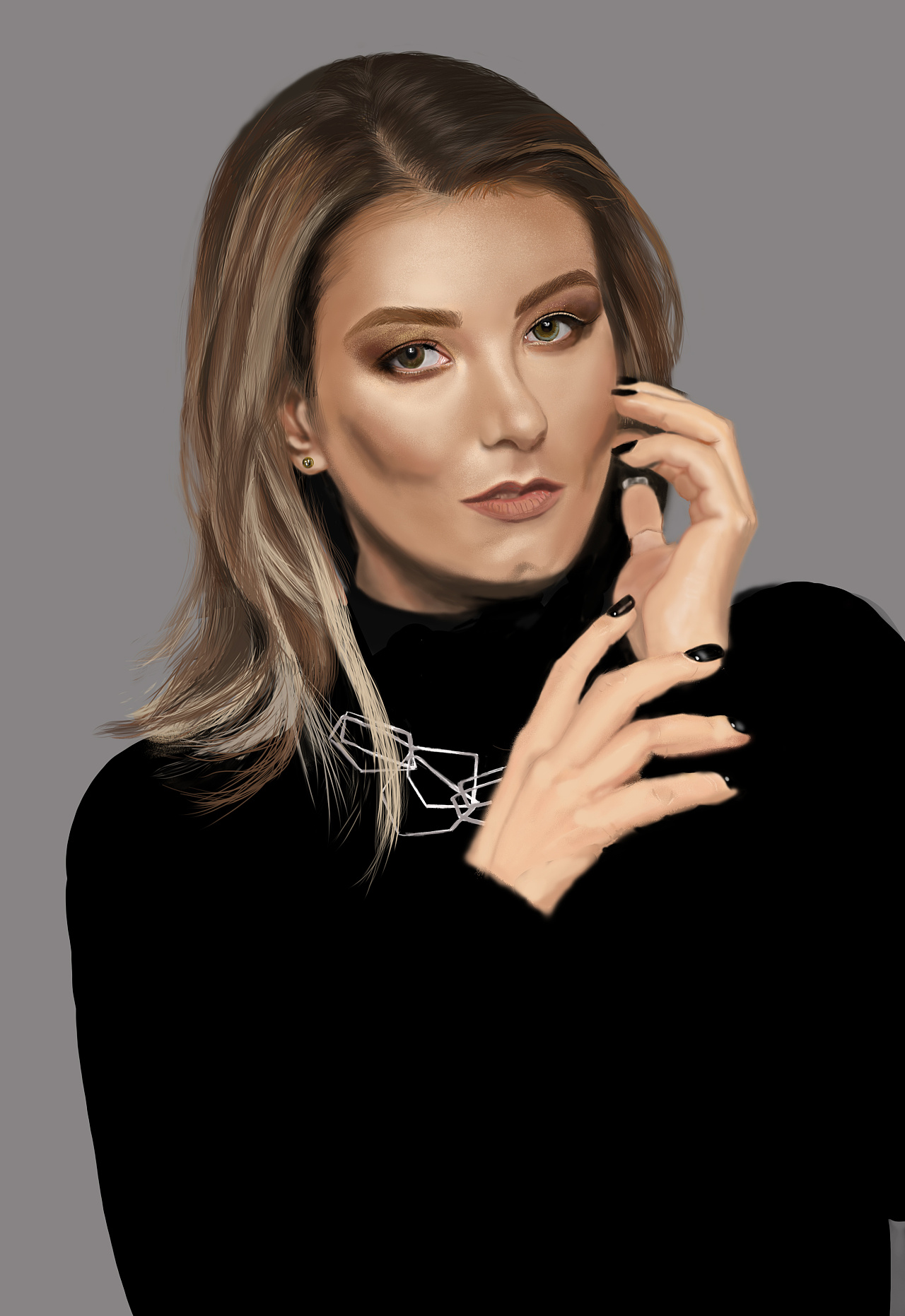 国外人物写实练习