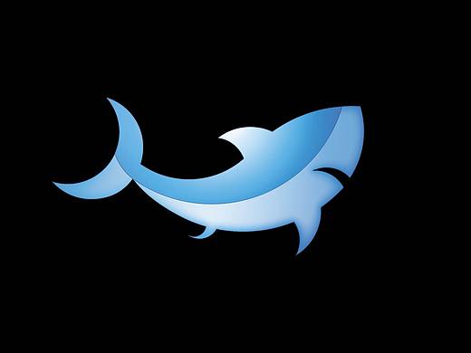 黄金分割鲨鱼logo