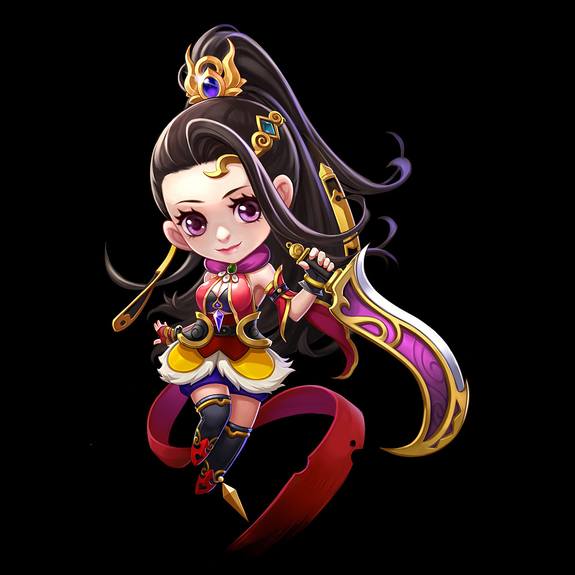 一套三国英雄（图ZMTQ4MzY2OTg0） - 游戏原画 - 站酷设计师惡童製慥soulchan原创素材 - 站酷ZCOOL