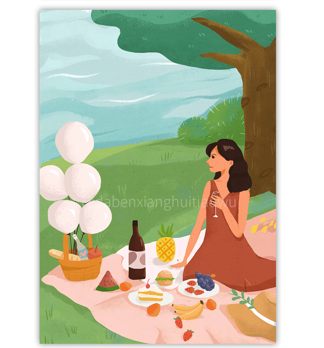 插画（图ZMjA5ODUwNjMy） - 创作习作 - 站酷设计师大笨象会上树原创素材 - 站酷ZCOOL