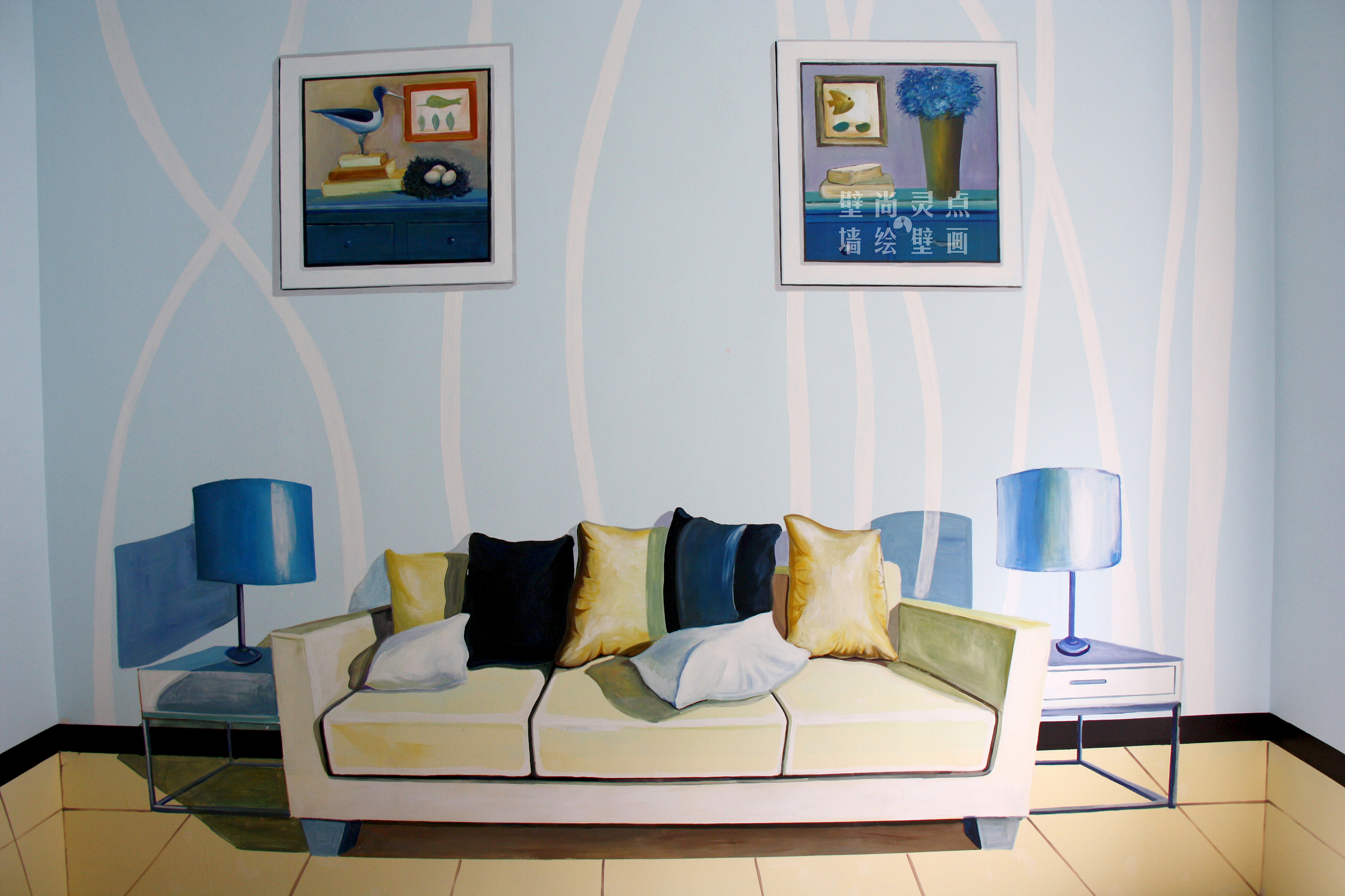 看见的0-0全是画|其他|墙绘/立体画|壁尚灵点之安明 - 原创作品