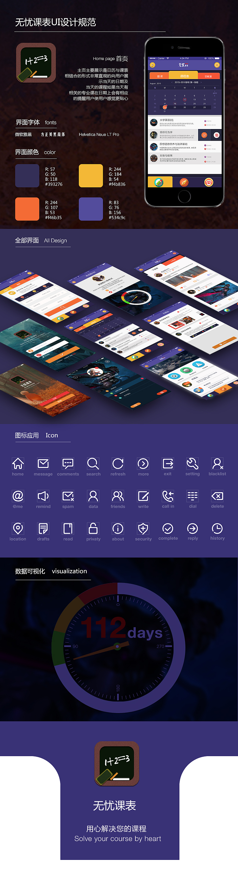 UI设计 大学生 移动应用 瀑布流