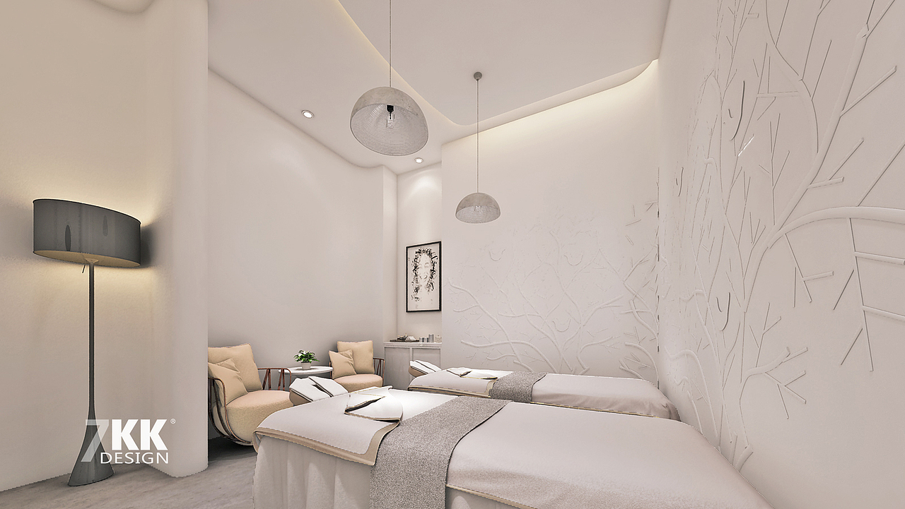 时尚简洁医美护肤品牌店铺设计（图ZMTUwMDM1NTcy） - 家装设计 - 站酷设计师7KK家装工装设计原创素材 - 站酷ZCOOL