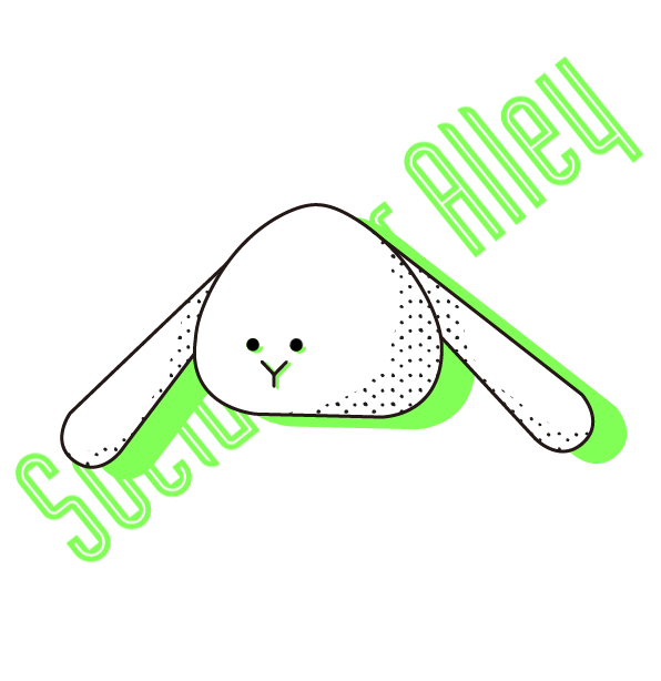 社恐巷街区形象——怂兔