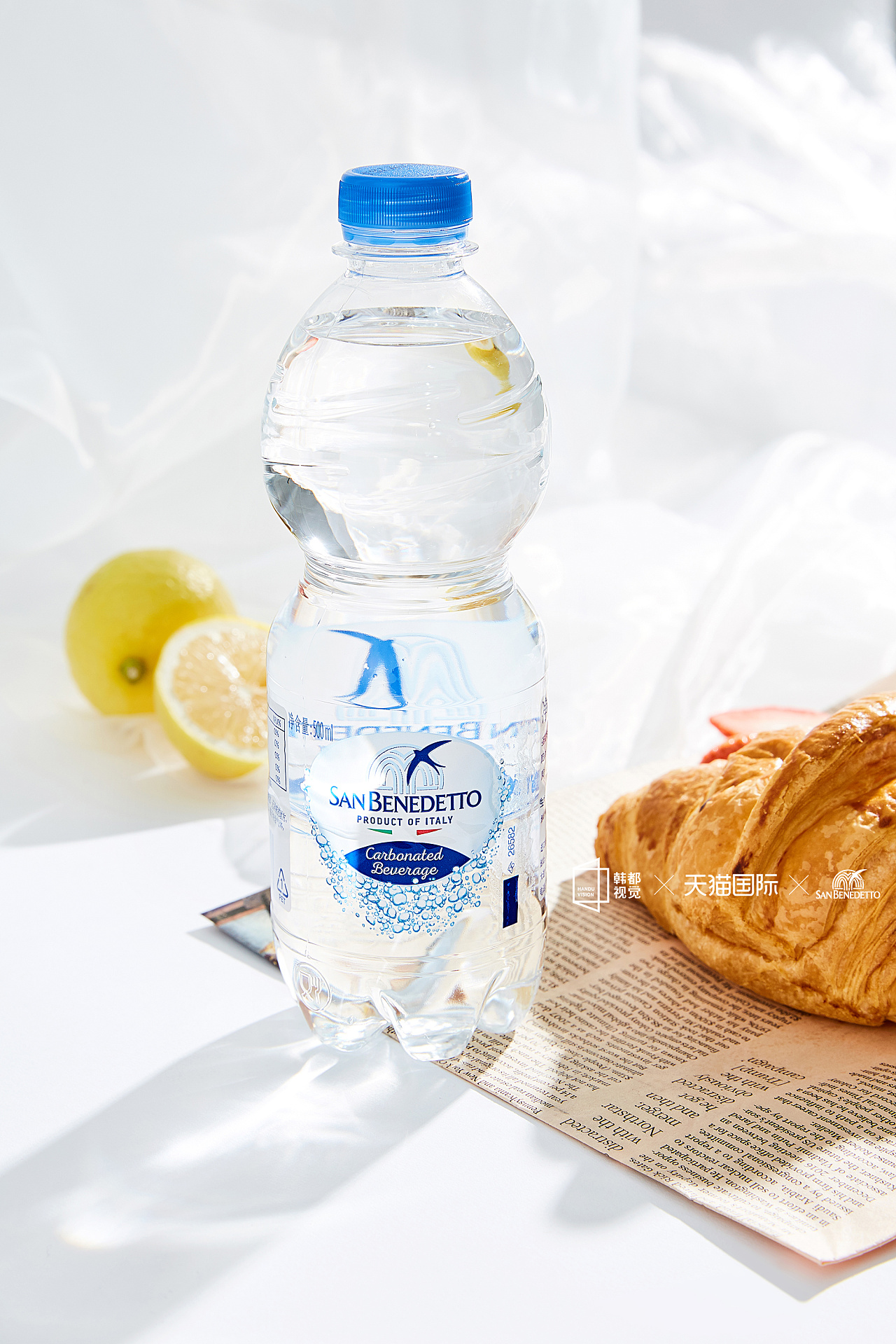 摄影圣碧涛矿泉水系列产品拍摄