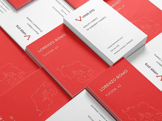 最近的两张名片设计