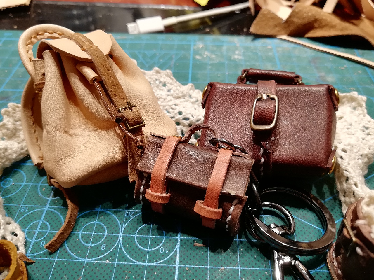 手工皮具迷你小物