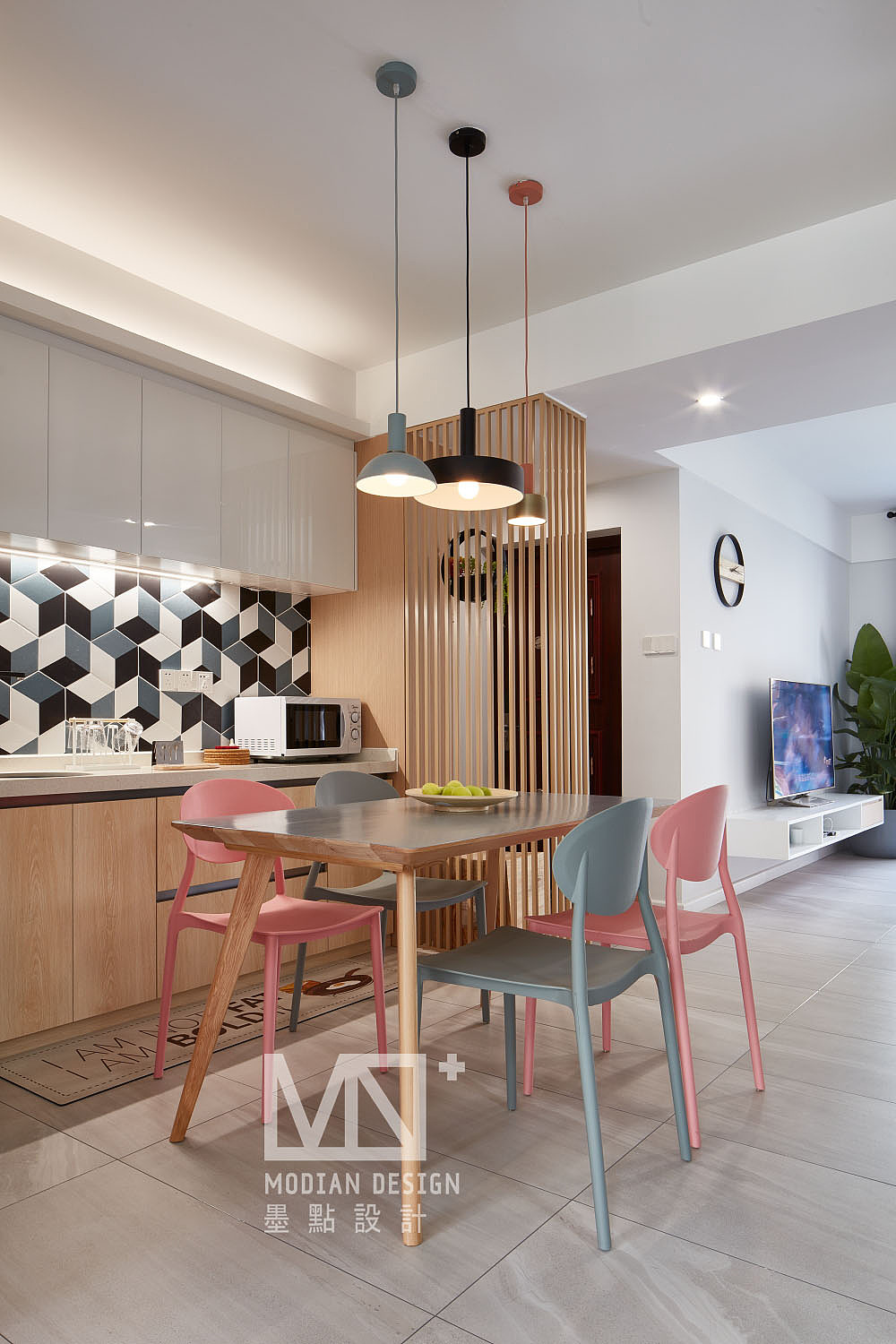 《漫享 . 时光》75平方老房改造|墨点设计（图ZMTM4NjY5MTQw） - 家装设计 - 站酷设计师Z34862485原创素材 - 站酷ZCOOL