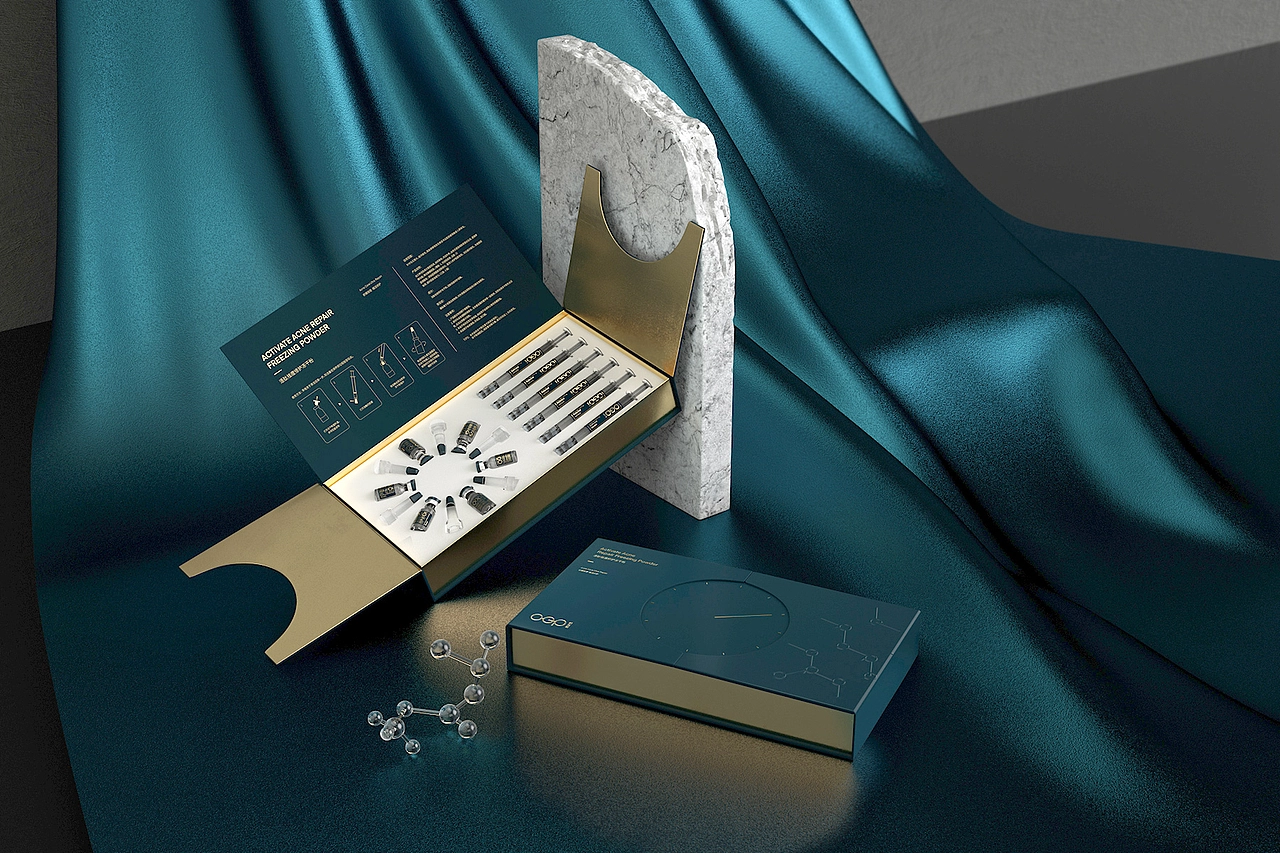 OGP时光肌美妆品牌设计