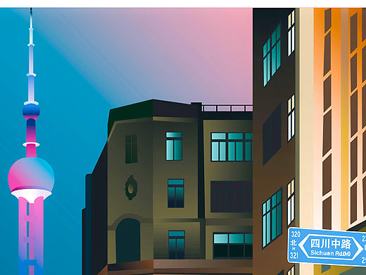 插画 I 上海 上海