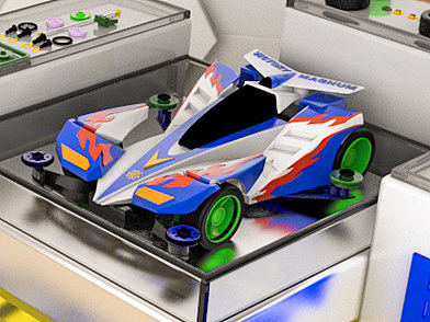 【c4d】-四驱车建模(胜利冲锋)