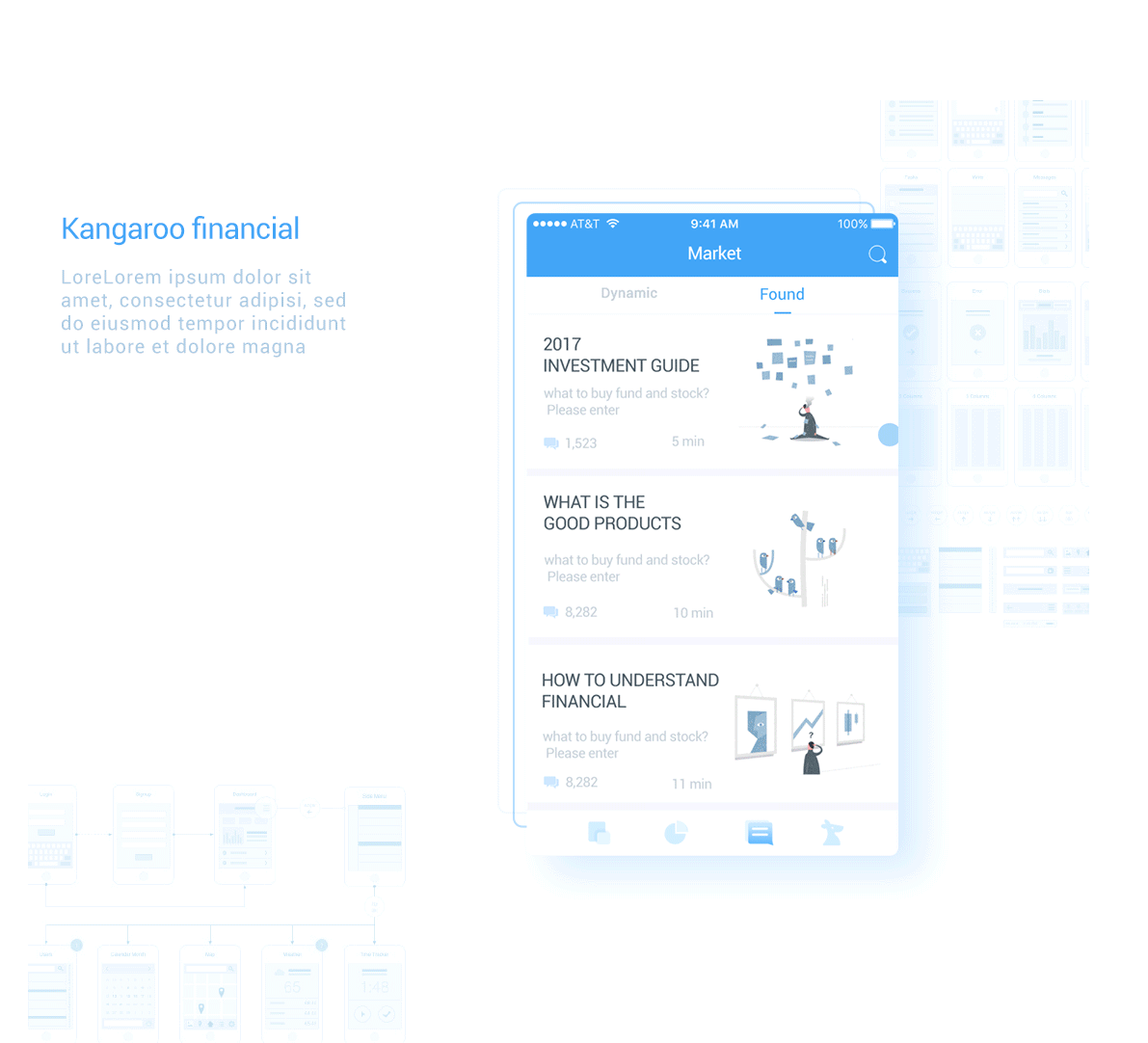 袋鼠理财-Kangaroo financial（图ZNzEzODMzNDQ=） - APP界面 - 站酷设计师sHenni原创素材 - 站酷ZCOOL