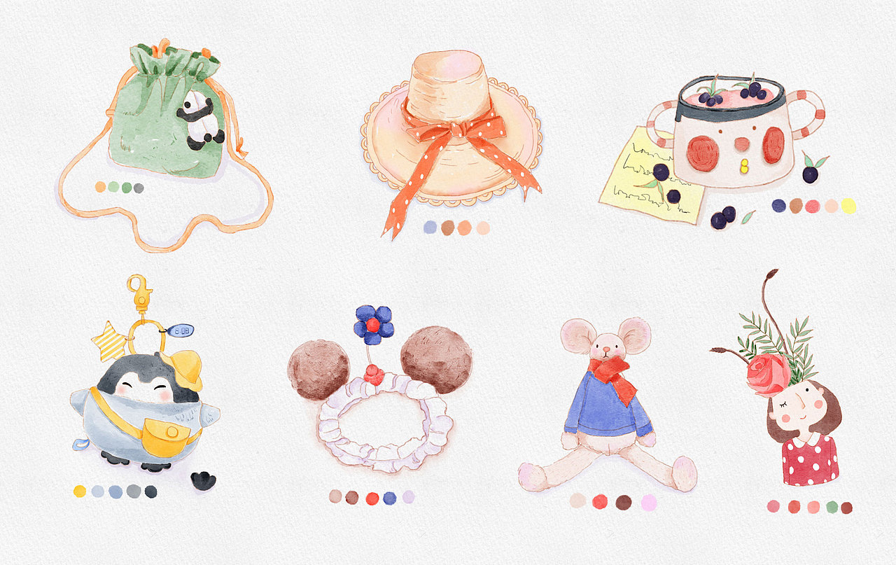 8月练习（图ZMjIxODY0NjIw） - 创作习作 - 站酷设计师YoYo_ing原创素材 - 站酷ZCOOL