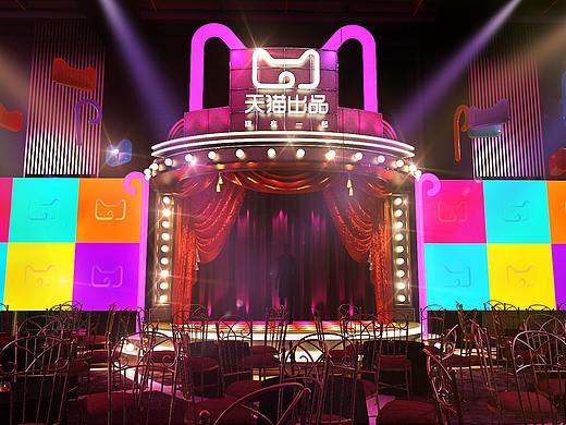 天猫出品发布会（个人主页-ZMzEzNzg1NzY=） - 舞台美术 - 站酷设计师Brucelllf原创素材 - 站酷ZCOOL