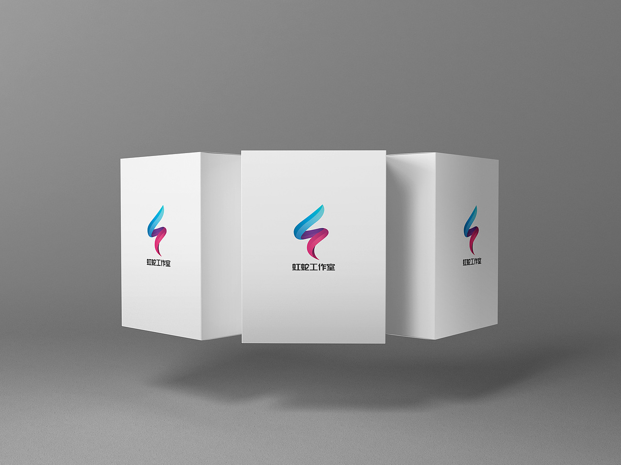 虹蛇工作室LOGO设计