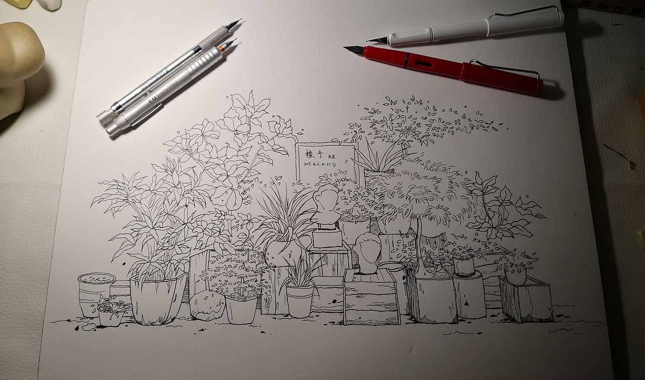 一些小线稿（图ZMTU1OTc5NTMy） - 绘本 - 站酷设计师染染chen原创素材 - 站酷ZCOOL