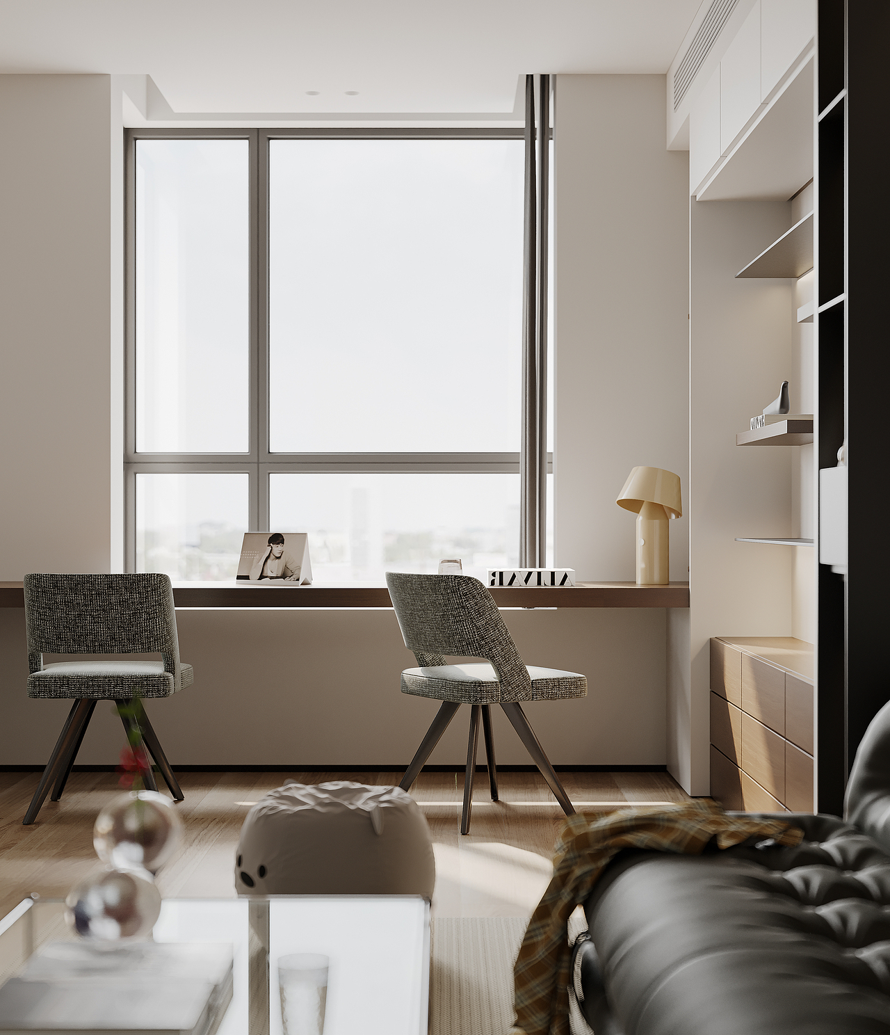 书房空间表现（图ZMzEzOTE2NDc2） - 家装设计 - 站酷设计师CGI黑崎原创素材 - 站酷ZCOOL