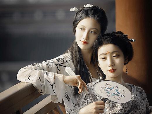 摸鱼修套汉服外景（个人主页-ZNDk5Nzk5ODQ=） - 修图/后期 - 站酷设计师希青苔原创素材 - 站酷ZCOOL