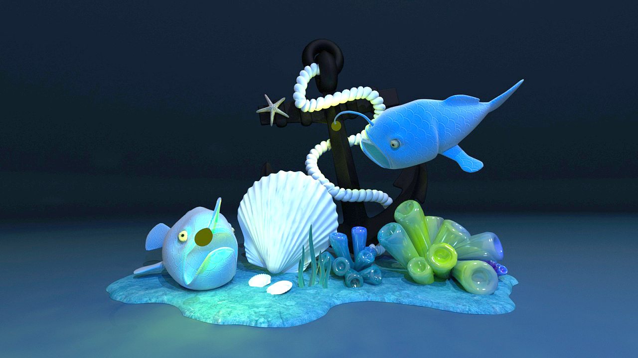 泰山7号海洋主题小美陈