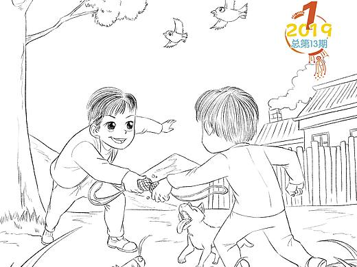 杂志插图设计