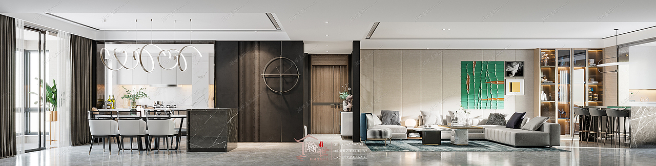 现代轻奢（图ZMTgxMDgyODc2） - 家装设计 - 站酷设计师瀚世表现原创素材 - 站酷ZCOOL