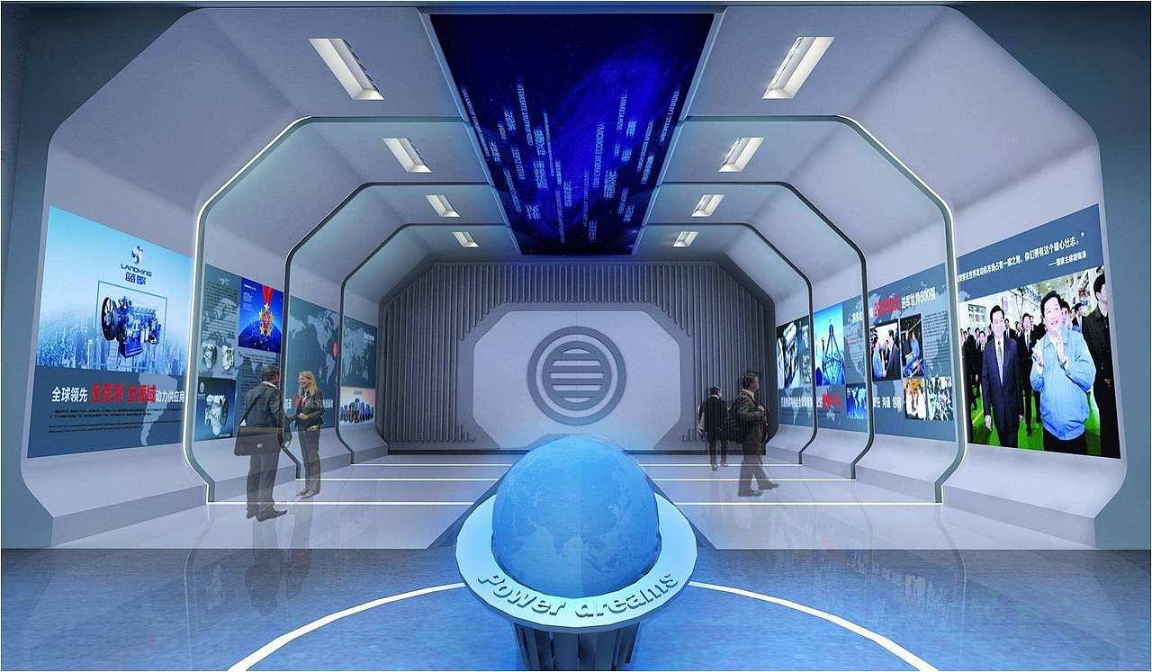 重庆展厅设计公司 重庆专业展厅设计施工及设计效果图 鼎庭装饰专注工装