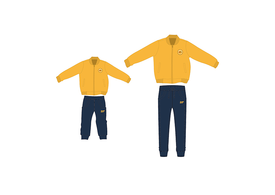 能量娃幼儿园logo设计