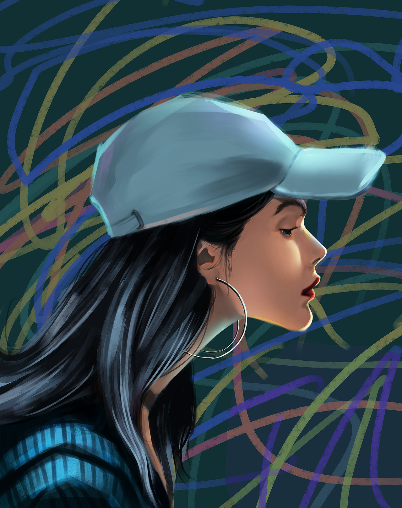 不同的绘画风格