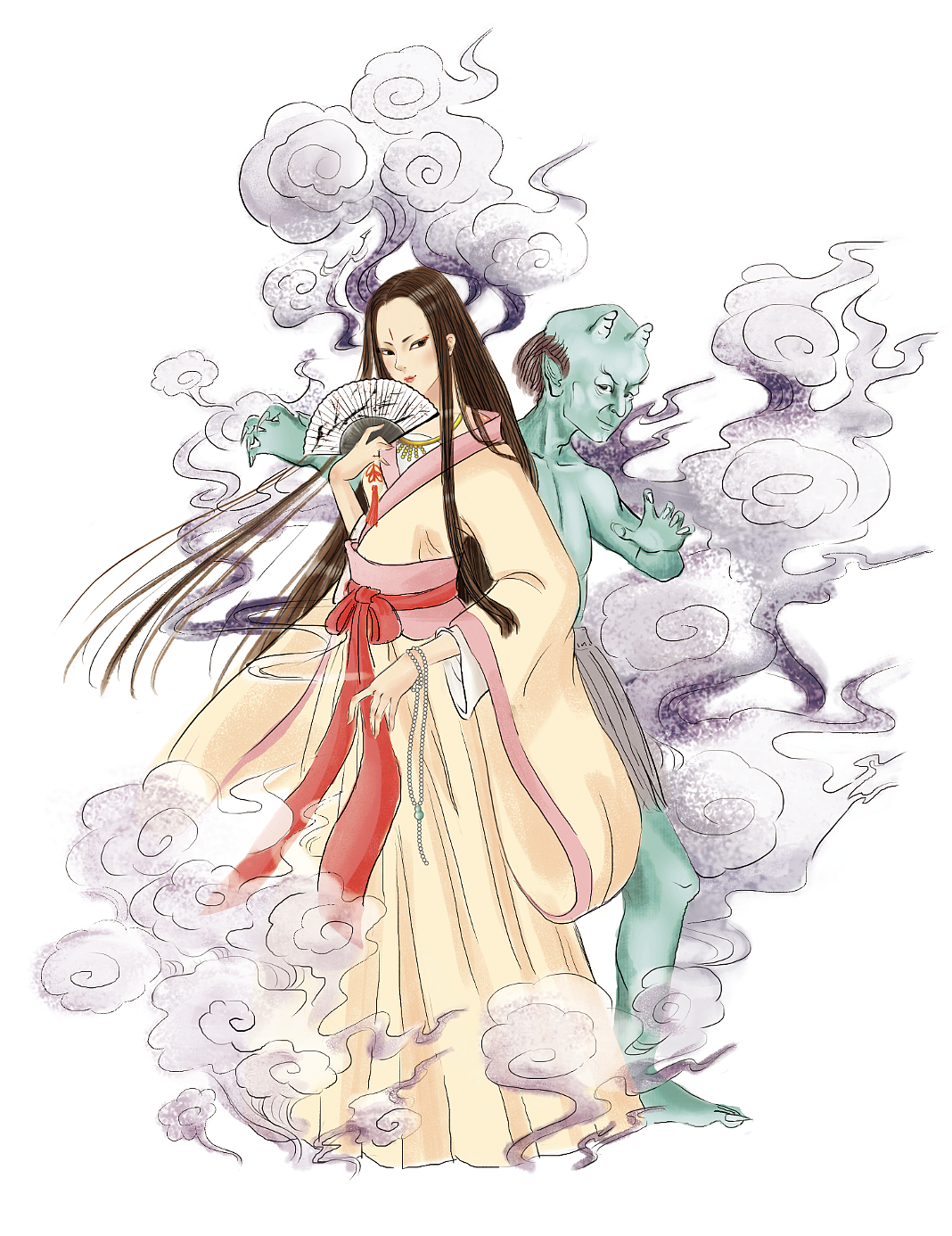 标签唯美画皮聊斋古风作品信息创作时间2021/05/07添加表情珠绣×水彩