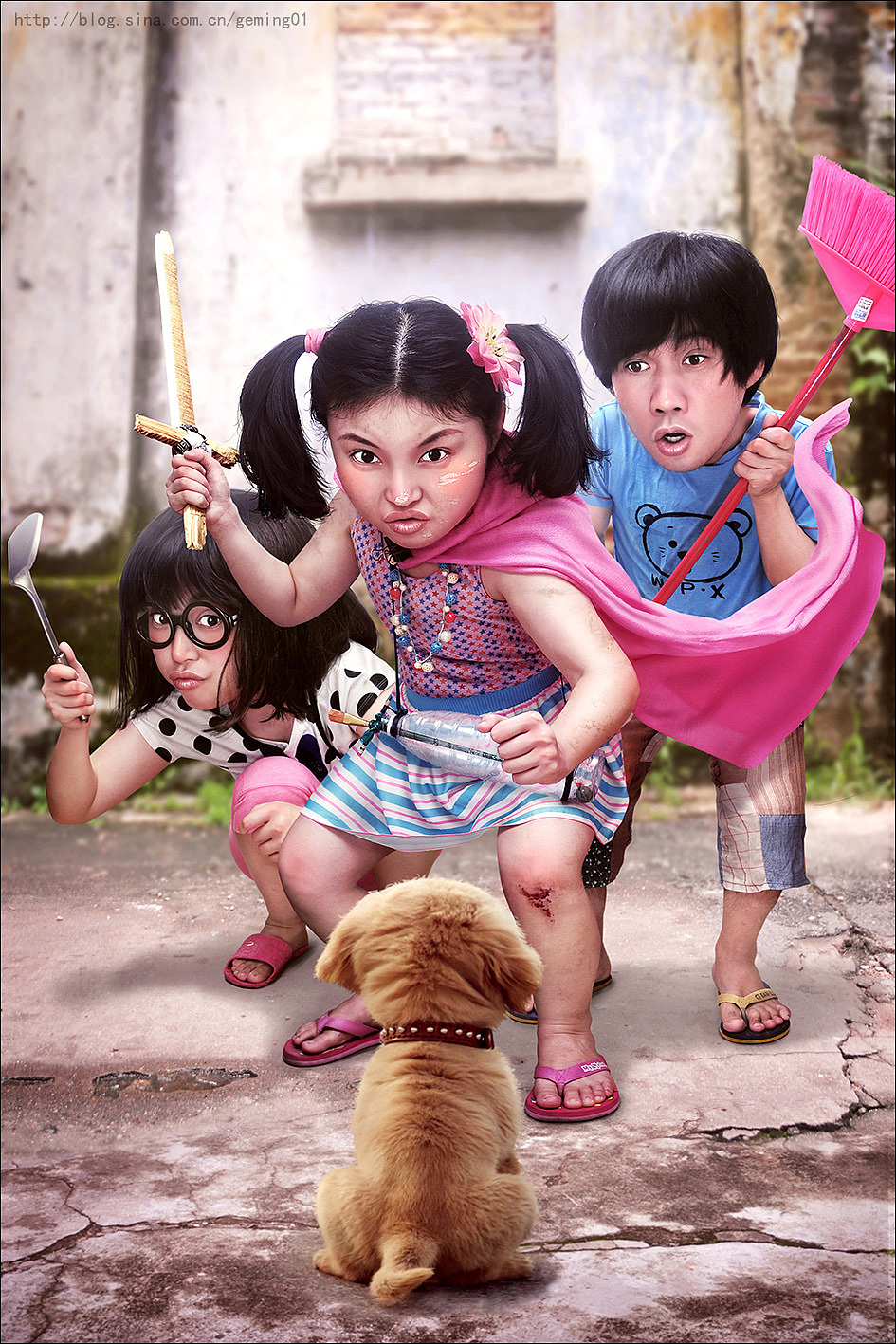 冬瓜妹的童年生活