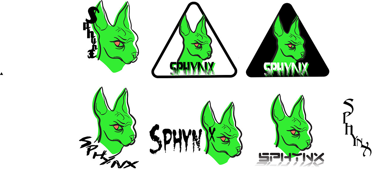 SPHYNIX乐队Logo（图ZMjQ4MDI0NTA4） - Logo - 站酷设计师angry笑酱原创素材 - 站酷ZCOOL