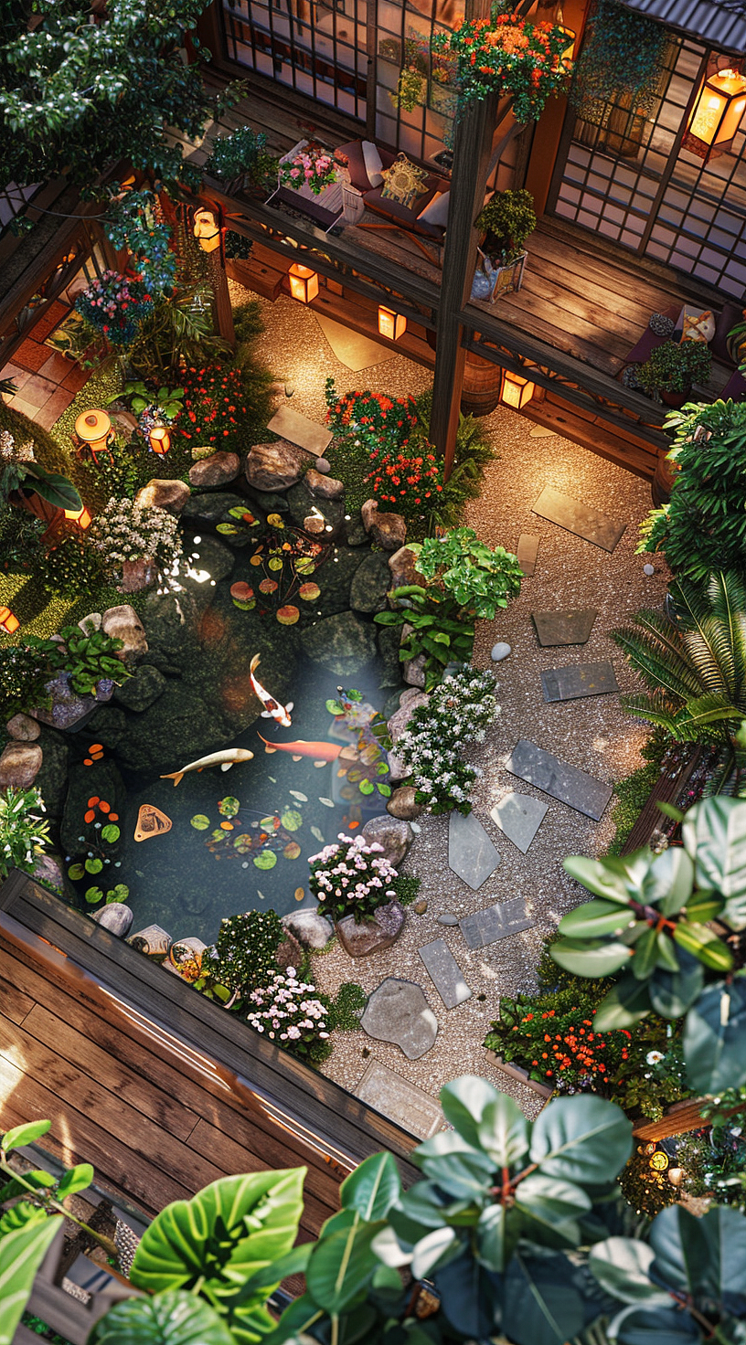 梦幻小庭院,带你走进缤纷花草世界