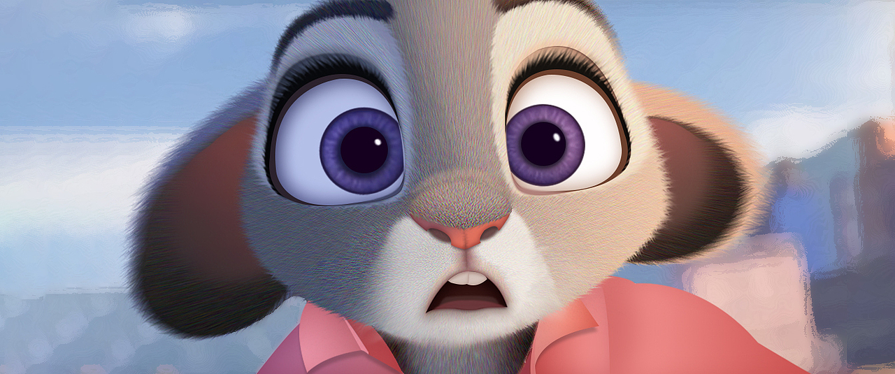 疯狂动物城兔子bunny原创作品海报