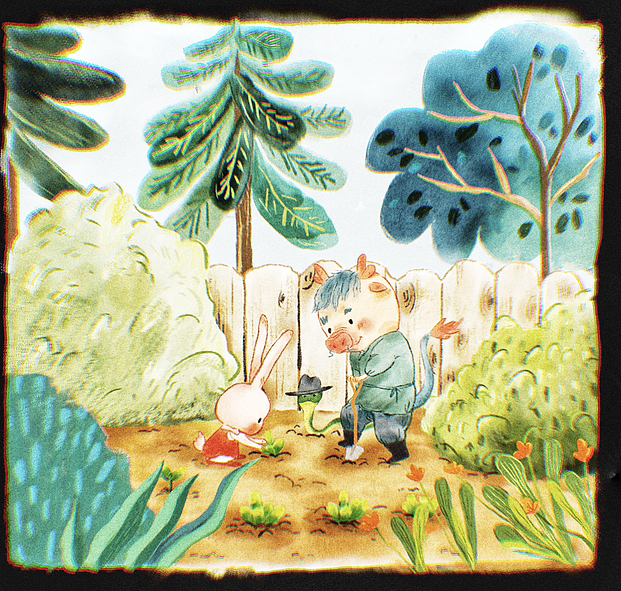 十二生肖系列插画（图ZMzU3MjI5NjA0） - 儿童插画 - 站酷设计师acuo阿措措原创素材 - 站酷ZCOOL