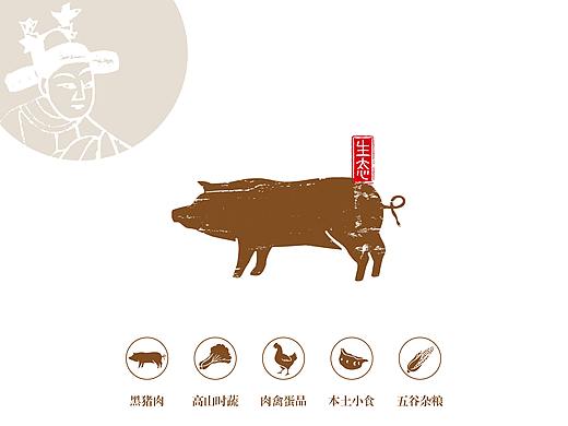 BRAND WORKS | 餐饮品牌 乌状元 黑猪肉