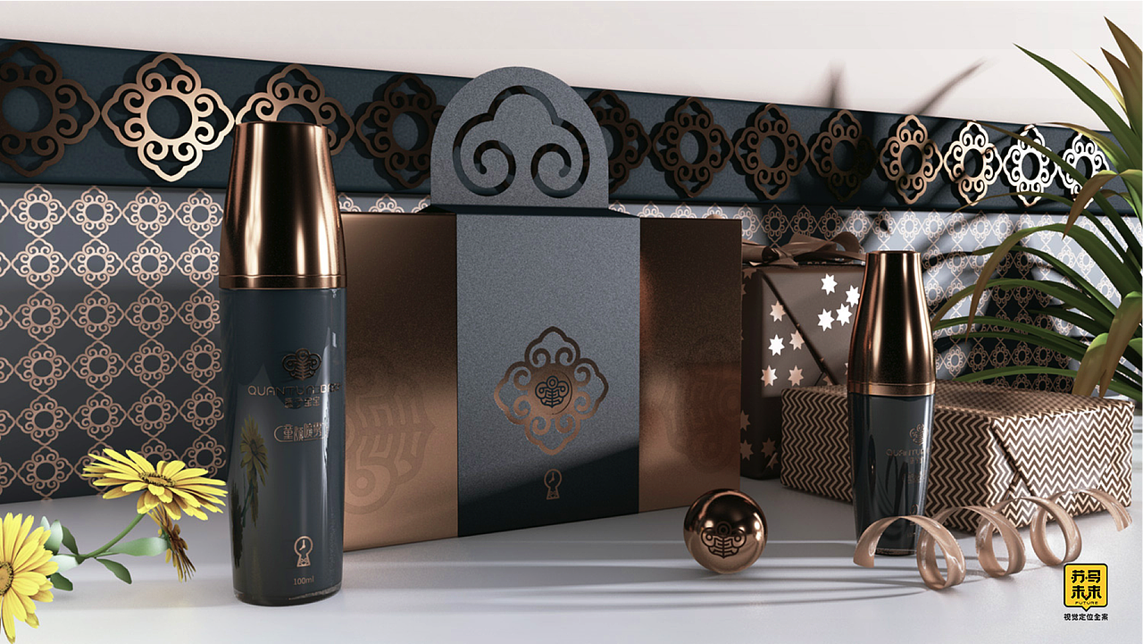 【苏写未来案例分享】量子宝宝 美肤化妆品包装设计（图ZMjAyMDkyOTA4） - 品牌 - 站酷设计师苏写未来策划设计原创素材 - 站酷ZCOOL