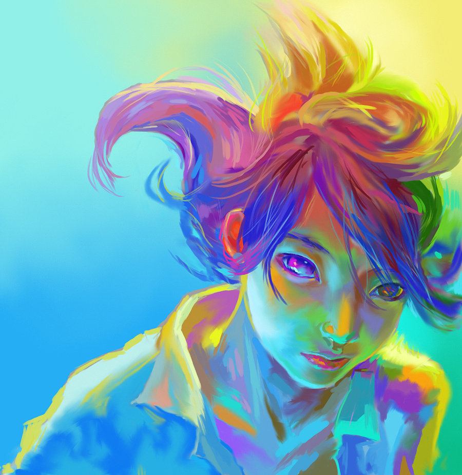 板绘作品临摹两则