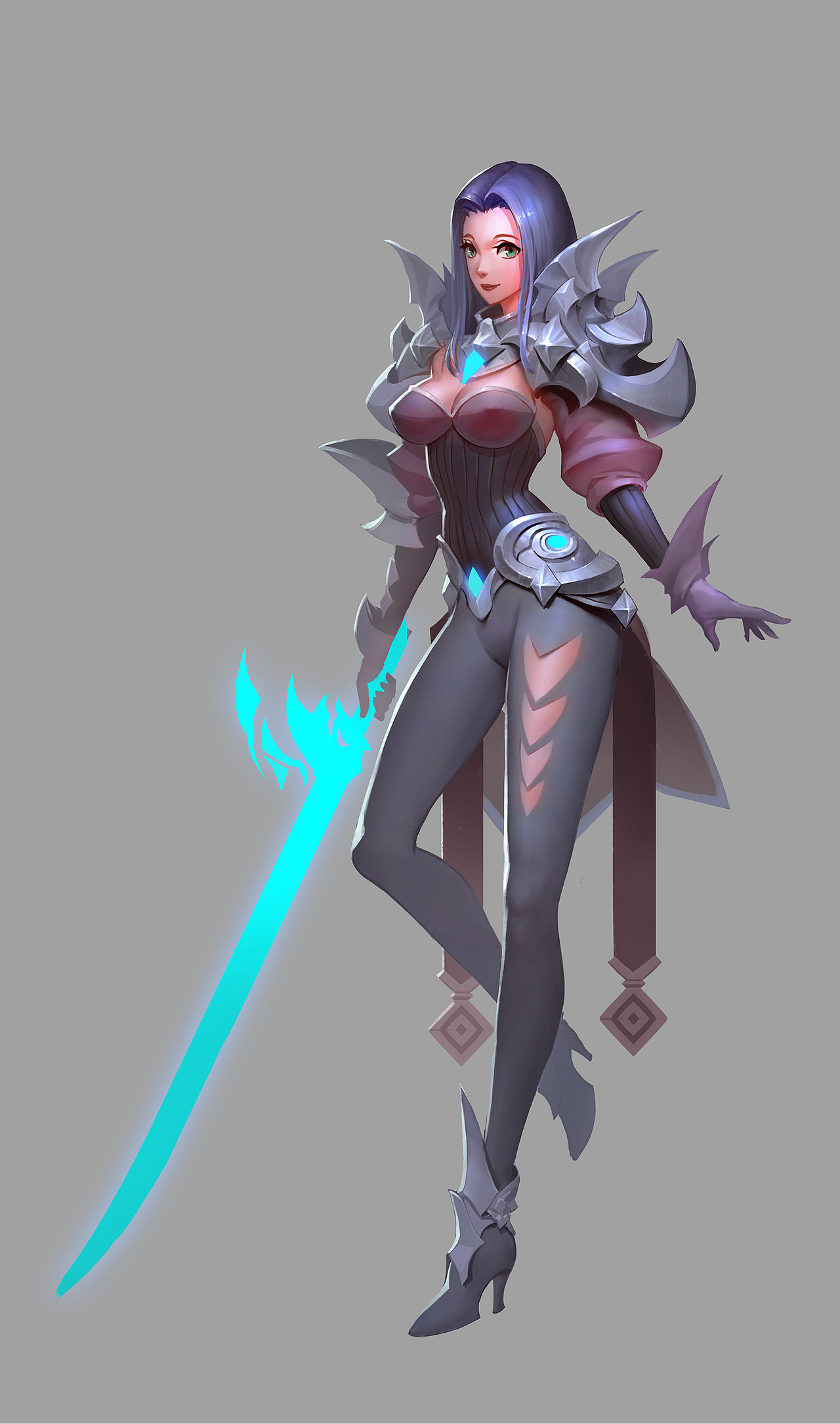 单人图|插画|游戏原画|动漫迷100100_原创作品-站酷zcool