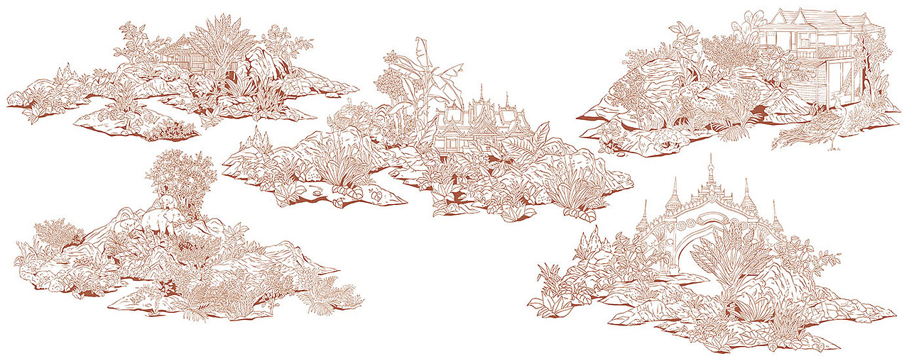 润物设计2020插画集1（图ZMjQyMjgwNDA4） - 商业插画 - 站酷设计师润物志原创素材 - 站酷ZCOOL
