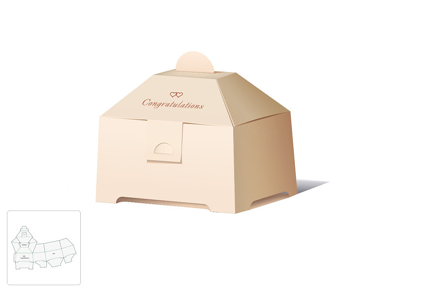 礼品包装盒-异形包装结构图（图ZMjc3MTA1MzQw） - 包装 - 站酷设计师鲸落素材原创素材 - 站酷ZCOOL