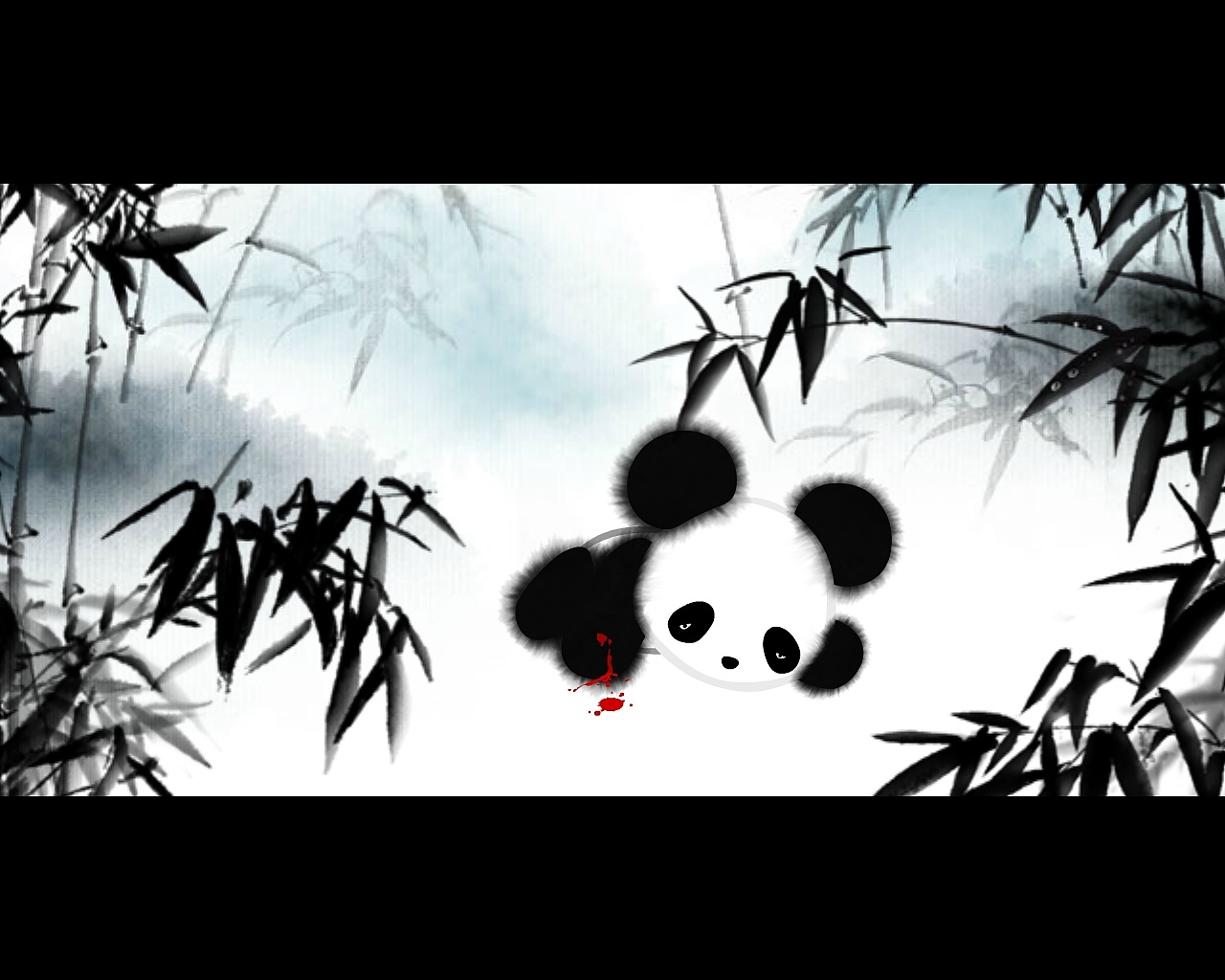 水墨动画-竹林之梦