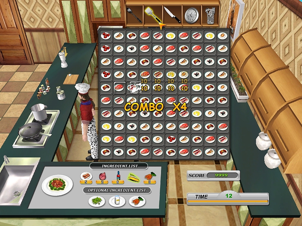 该游戏里其中一个比赛类的小游戏（电视秀烹饪比赛）