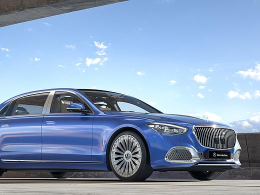 迈巴赫 Maybach渲染