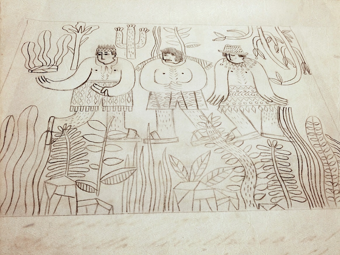 路上路的橡皮章