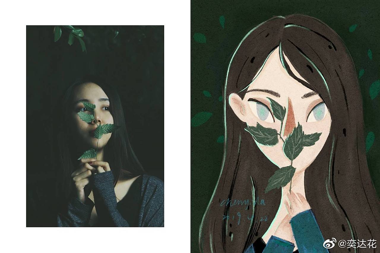 插画图有参考 时间太长找不到大大的名字和原图了 侵删 |ω・）