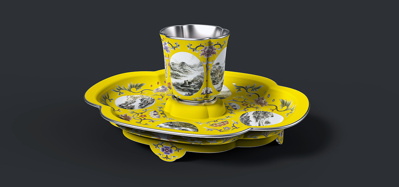 清乾隆御制《锦上添花》3D模型以及3D动画（图ZMTQwODg2ODM2） - 生活用品 - 站酷设计师东溟崇岳原创素材 - 站酷ZCOOL