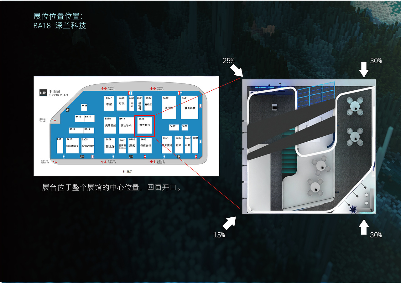深兰科技特装展位设计(图ZMjM4OTc1ODQw) - 展陈设计 - 站酷设计师Sanny_oOo原创素材 - 站酷ZCOOL